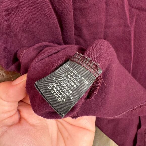 Victorias Secret Set Of 2 Lace Camisole Cotton Tank Tops Red Wine Medium - Picture 7 of 7